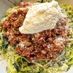 Easy Weeknight Turkey Bolognese with Zoodles - Joyful Heart Wine Company